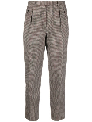 

Houndstooth-print trousers, A.P.C. Houndstooth-print trousers