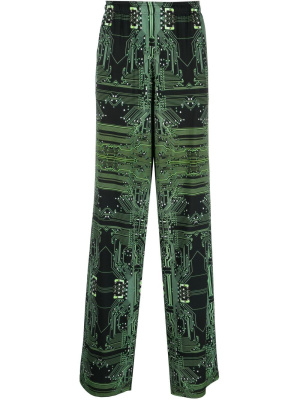 

Cyber Fluid wide-leg trousers, VETEMENTS Cyber Fluid wide-leg trousers