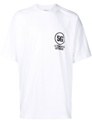 

Vetements Network logo T-shirt, VETEMENTS Vetements Network logo T-shirt