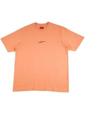 

Signature print T-shirt, Supreme Signature print T-shirt