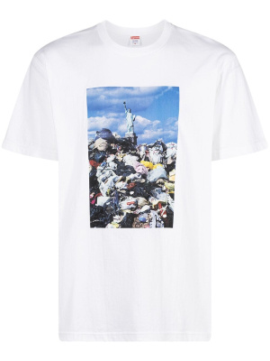 

Trash graphic-print cotton T-shirt, Supreme Trash graphic-print cotton T-shirt