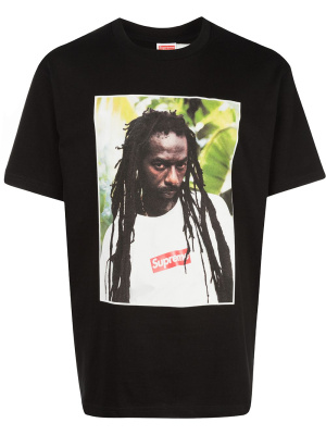 

Buju Banton crew neck T-shirt, Supreme Buju Banton crew neck T-shirt