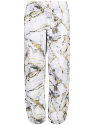 

Marble-print cotton track pants, Supreme Marble-print cotton track pants