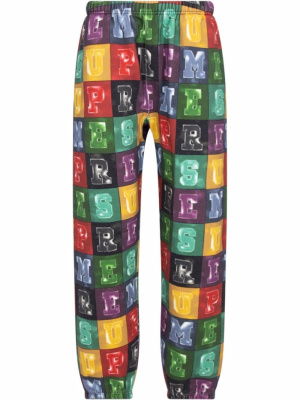 

Blocks-print track pants, Supreme Blocks-print track pants