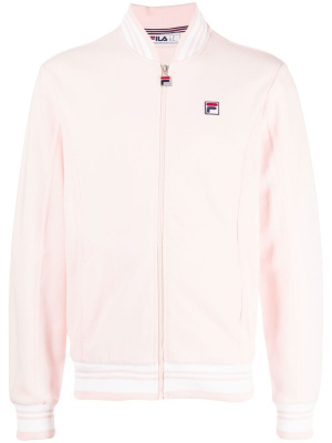 

Embroidered-logo detail bomber jacket, Fila Embroidered-logo detail bomber jacket