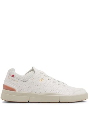 

Logo-print perforated low-top sneakers, On Running Logo-print perforated low-top sneakers