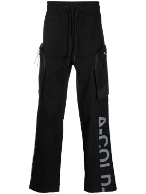 

Overset Tech logo-print trousers, A-COLD-WALL* Overset Tech logo-print trousers