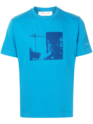 

Photograph-print cotton T-shirt, 1017 ALYX 9SM Photograph-print cotton T-shirt