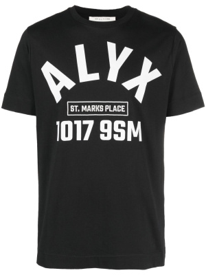 

Techno logo-print T-shirt, 1017 ALYX 9SM Techno logo-print T-shirt