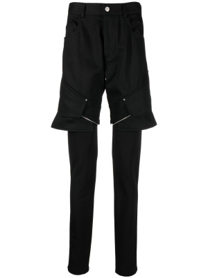 

Shorts layered trousers, 1017 ALYX 9SM Shorts layered trousers
