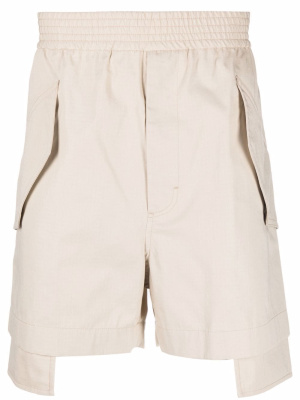 

Layered straight bermuda shorts, 1017 ALYX 9SM Layered straight bermuda shorts