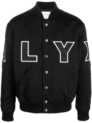 

Logo-patch bomber jacket, 1017 ALYX 9SM Logo-patch bomber jacket