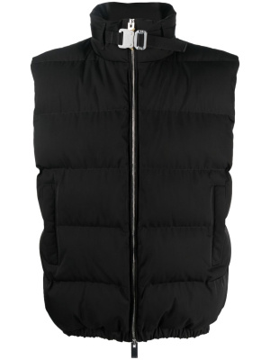 

Buckle-detail padded gilet, 1017 ALYX 9SM Buckle-detail padded gilet