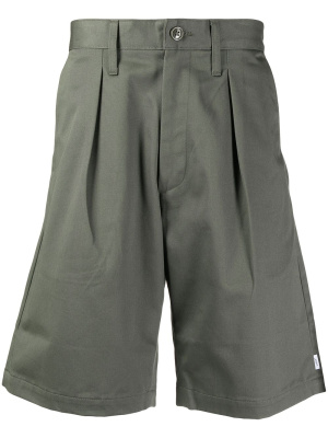 

Pleat-detail chino shorts, WTAPS Pleat-detail chino shorts
