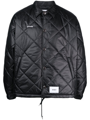 

Diamond-quilt zip-fastening jacket, WTAPS Diamond-quilt zip-fastening jacket