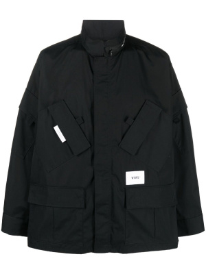 

Funnel neck zip-up jacket, WTAPS Funnel neck zip-up jacket