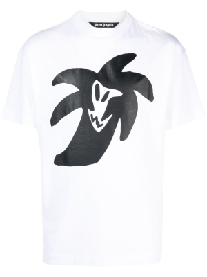 

'Palmity Unity' cotton T-shirt, Palm Angels 'Palmity Unity' cotton T-shirt