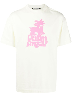 

Leon cotton T-shirt, Palm Angels Leon cotton T-shirt