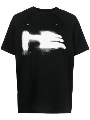 

Logo-print cotton T-shirt, HELIOT EMIL Logo-print cotton T-shirt