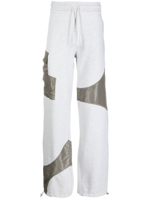 

Organic-cotton patchwork track-pants, HELIOT EMIL Organic-cotton patchwork track-pants