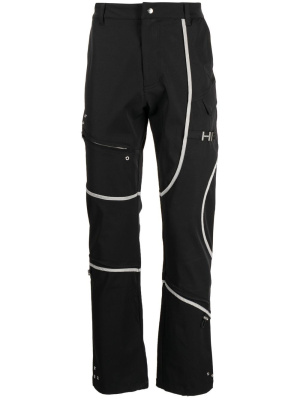 

Contrast piping track pants, HELIOT EMIL Contrast piping track pants