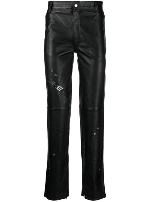 

Secluse leather trousers, HELIOT EMIL Secluse leather trousers