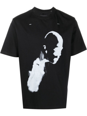 

Graphic-print cotton T-shirt, HELIOT EMIL Graphic-print cotton T-shirt