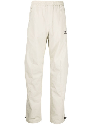 

Logo-embroidered straight-leg trousers, Ader Error Logo-embroidered straight-leg trousers