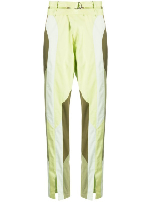 

Daintree straight-leg panelled trousers, Kiko Kostadinov Daintree straight-leg panelled trousers