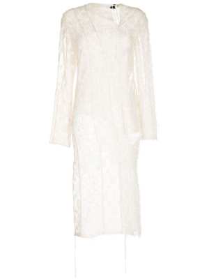 

Long-length asymmetric blouse, Kiko Kostadinov Long-length asymmetric blouse