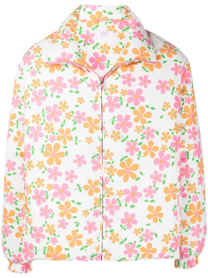 

Reversible floral-print padded coat, ERL Reversible floral-print padded coat