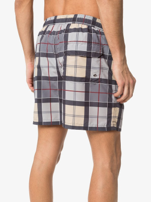 

Tartan check swim shorts, Barbour Tartan check swim shorts