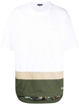

Logo-print detail T-shirt, Comme Des Garçons Homme Logo-print detail T-shirt
