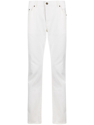 

Stonewashed slim-fit jeans, Saint Laurent Stonewashed slim-fit jeans