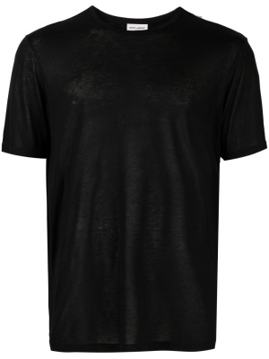 

Crew-neck short-sleeve T-shirt, Saint Laurent Crew-neck short-sleeve T-shirt