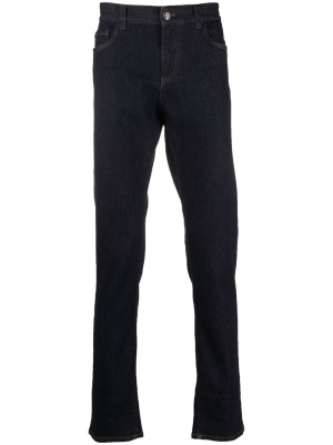 

Straight-leg denim jeans, Canali Straight-leg denim jeans