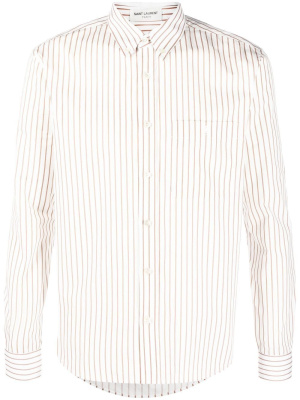 

Striped long-sleeve shirt, Saint Laurent Striped long-sleeve shirt