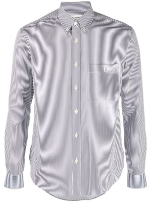

Striped button-down shirt, Saint Laurent Striped button-down shirt