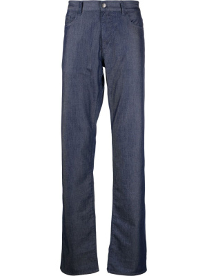 

Straight-leg denim jeans, Canali Straight-leg denim jeans