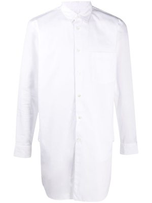 

Longline step-hem shirt, Comme Des Garçons Homme Plus Longline step-hem shirt