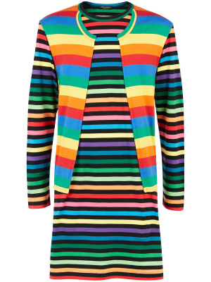 

Rainbow-stripe layered T-shirt, Comme Des Garçons Homme Plus Rainbow-stripe layered T-shirt