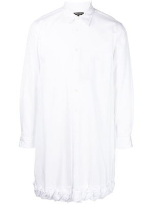 

Contrast-trim cotton shirt, Comme Des Garçons Homme Plus Contrast-trim cotton shirt