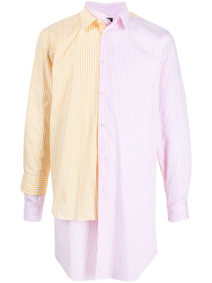 

Deconstructed striped dress shirt, Comme Des Garçons Homme Plus Deconstructed striped dress shirt
