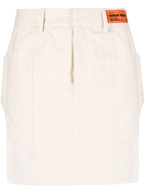

Side-slits fitted mini skirt, Heron Preston Side-slits fitted mini skirt