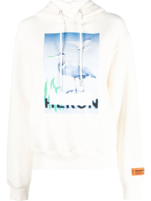 

Censored graphic-print hoodie, Heron Preston Censored graphic-print hoodie