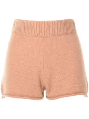 

High-waisted knitted shorts, Onefifteen High-waisted knitted shorts