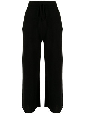 

Cropped drawstring wool-blend trousers, Onefifteen Cropped drawstring wool-blend trousers