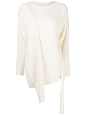 

Asymmetric-hem knitted top, Onefifteen Asymmetric-hem knitted top
