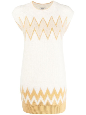 

Zigzag embroidered mini dress, Onefifteen Zigzag embroidered mini dress