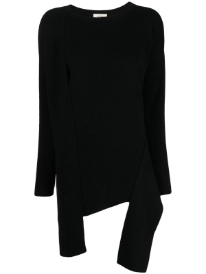 

Asymmetric-hem knit sweater, Onefifteen Asymmetric-hem knit sweater